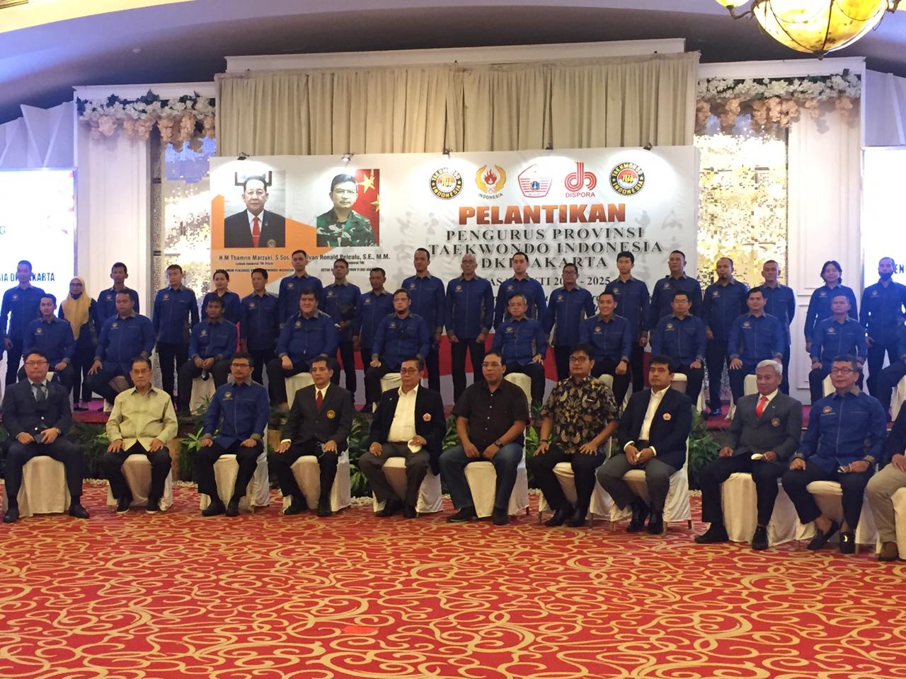 Pelantikan Pengurus Taekwondo Indonesia DKI Jakarta Berlangsung Sukses